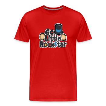 GO LITTLE STAR fnaf security breach - Men's Premium Organic T-Shirt - red - Front - Damien (186cm)