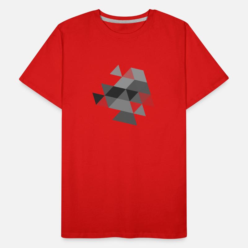 triangle symbol pattern symbol Men's Premium Organic T-Shirt