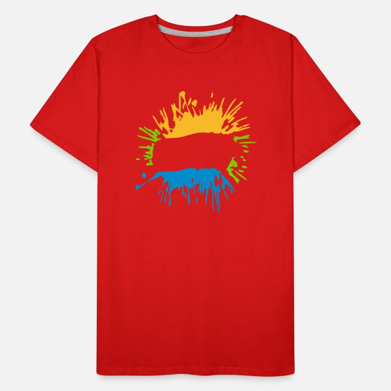 Insert blobs of text Men's Premium Organic T-Shirt