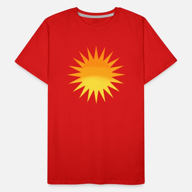sun drawing Men's Premium Organic T-Shirt