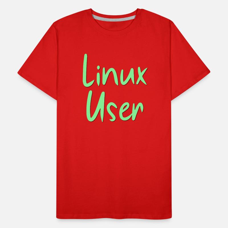 Utilisateurs Linux T-shirt bio Premium Homme