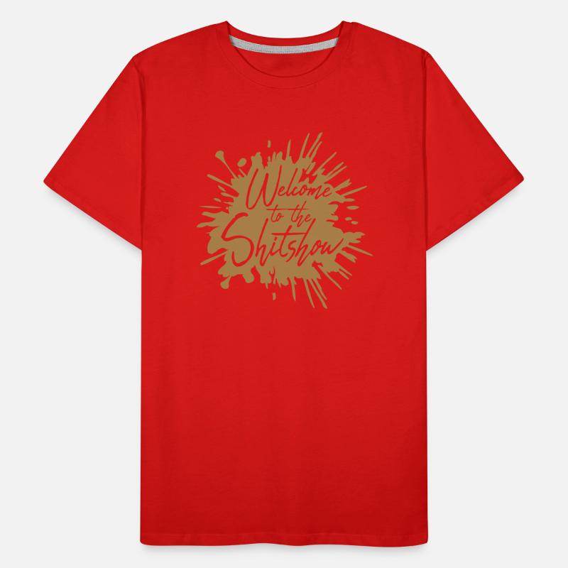 Spectacle de merde dégoûtant T-shirt bio Premium Homme