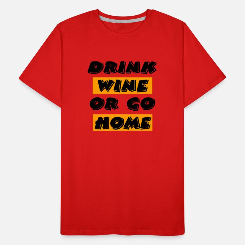 Vin T-shirt bio Premium Homme