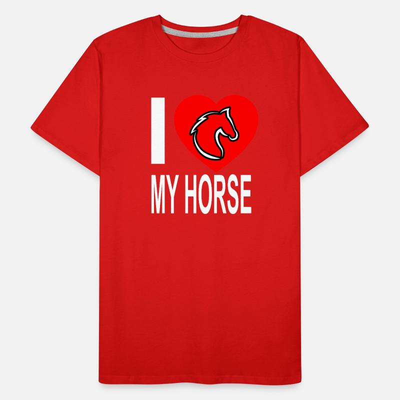 Cheval T-shirt bio Premium Homme