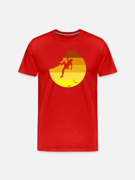 Escalade - T-shirt bio Premium Homme - rouge