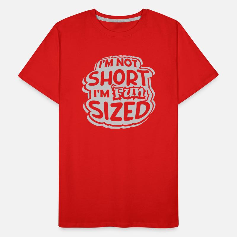 Not short fun sized Männer Premium Bio T-Shirt