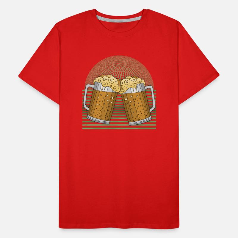 Pints Men's Premium Organic T-Shirt