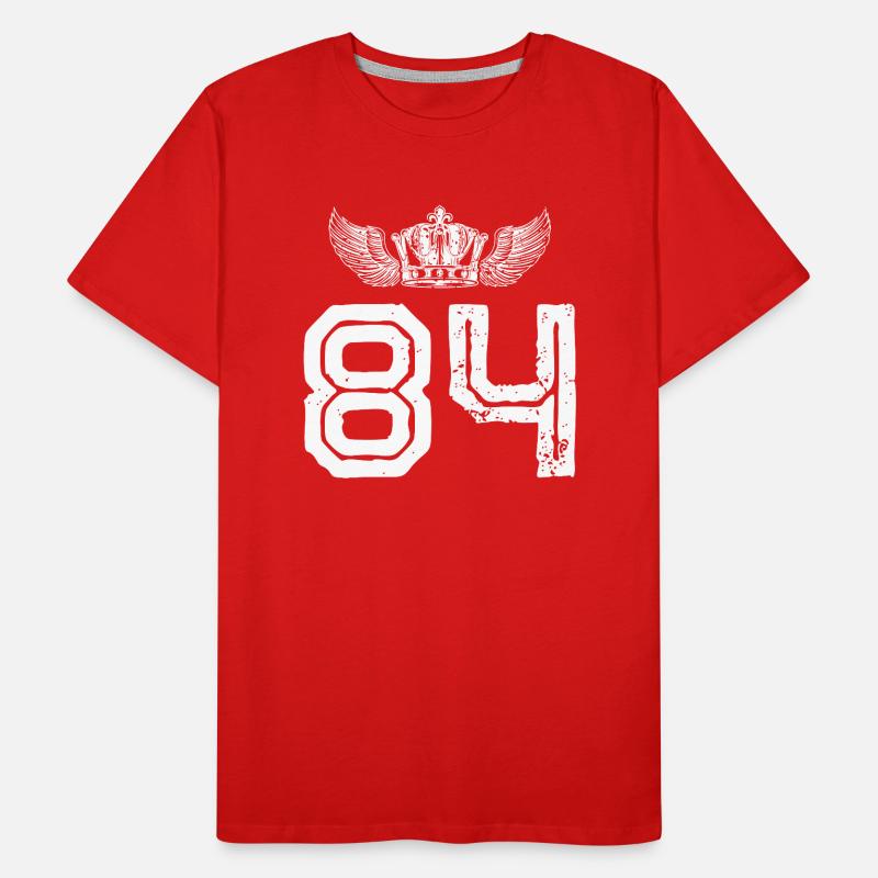 84 Number crown Men's Premium Organic T-Shirt
