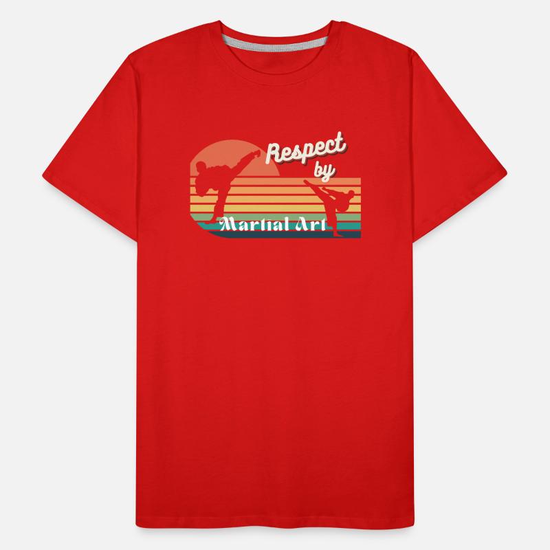 Kampfkunst Männer Premium Bio T-Shirt