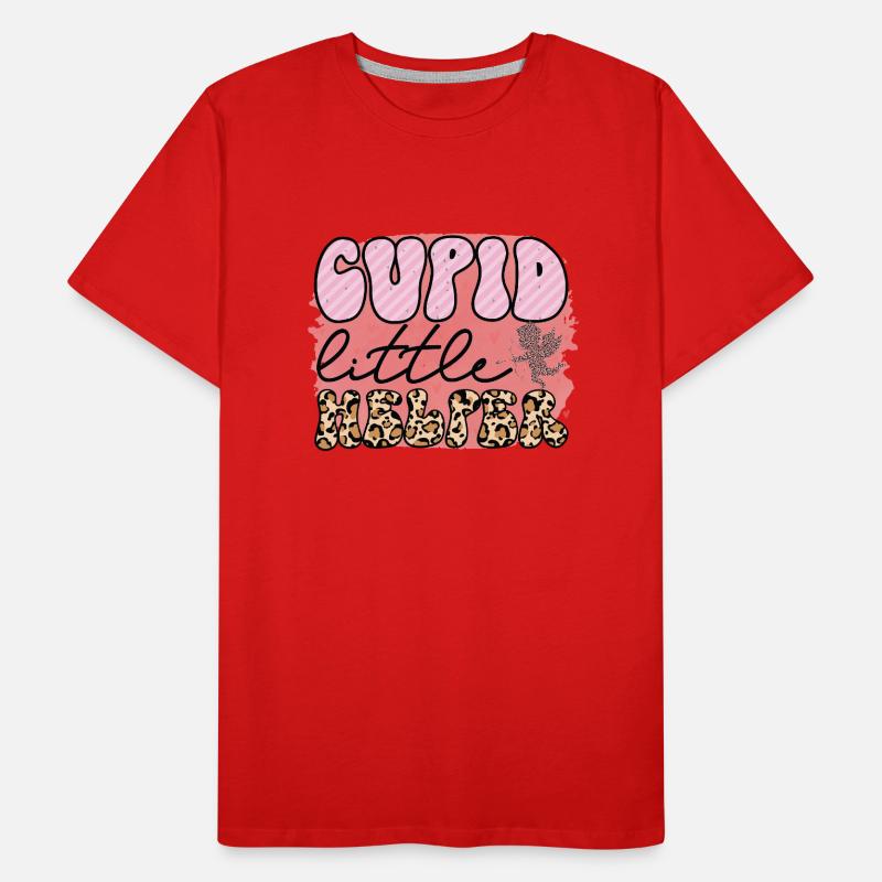 Cupidon litte Helper T-shirt bio Premium Homme