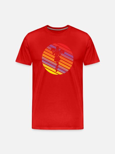 Cheerleader Cheerleading Gift Cheerleader - Men's Premium Organic T-Shirt - red