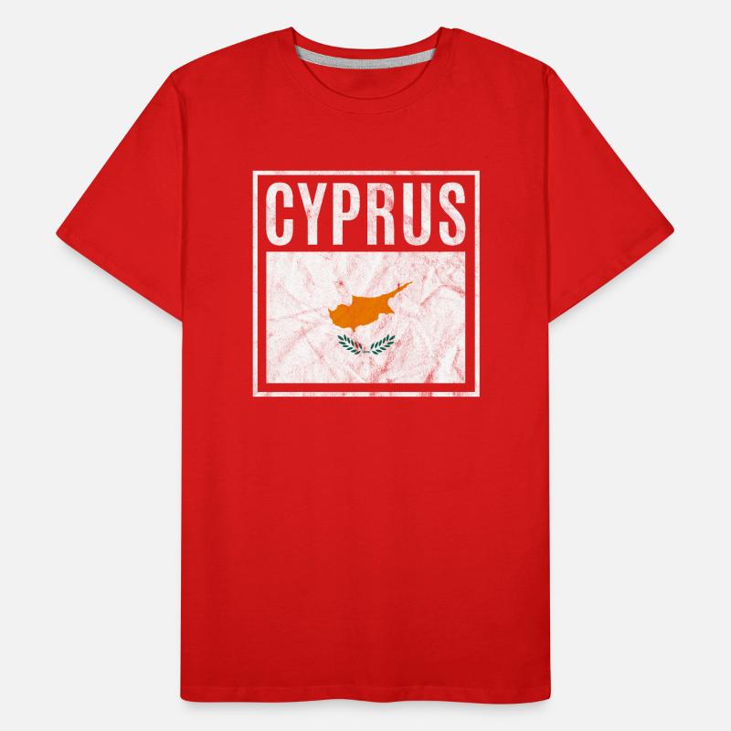 Chypre T-shirt bio Premium Homme
