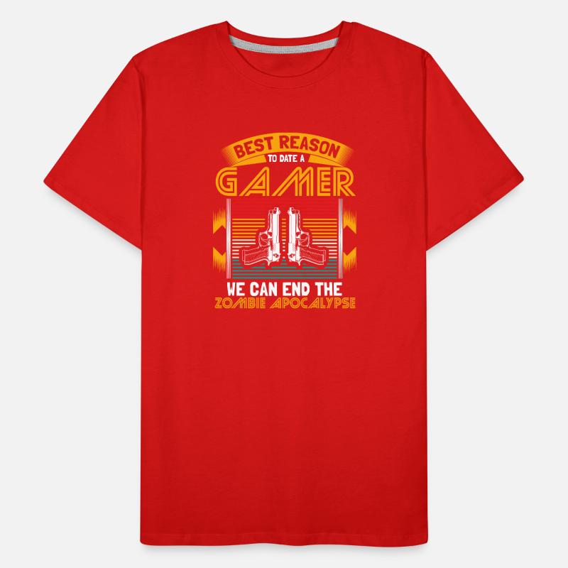 Zombie Apokalypse Epidemie Geschenkidee Männer Premium Bio T-Shirt