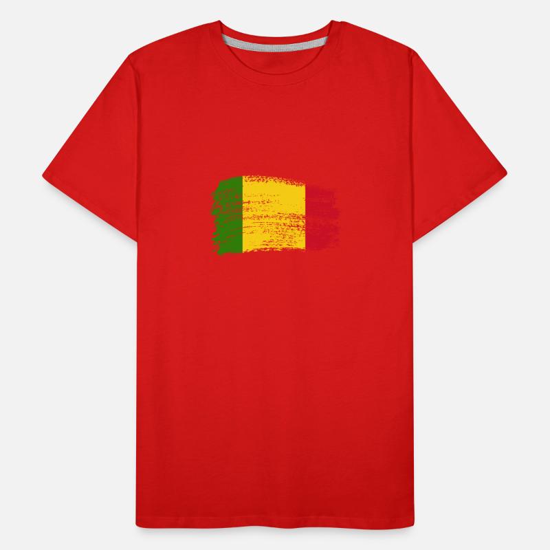 Drapeau de Mali T-shirt bio Premium Homme