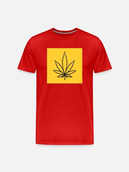 print bag 071 - Men's Premium Organic T-Shirt - red