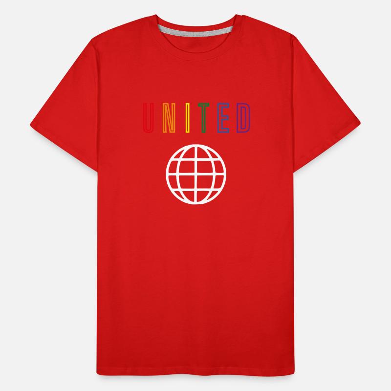 United - Hollow - Front only Men's Premium Organic T-Shirt