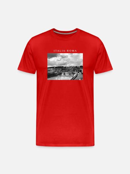 LUXURY - ITALIA - Männer Premium Bio T-Shirt - Rot