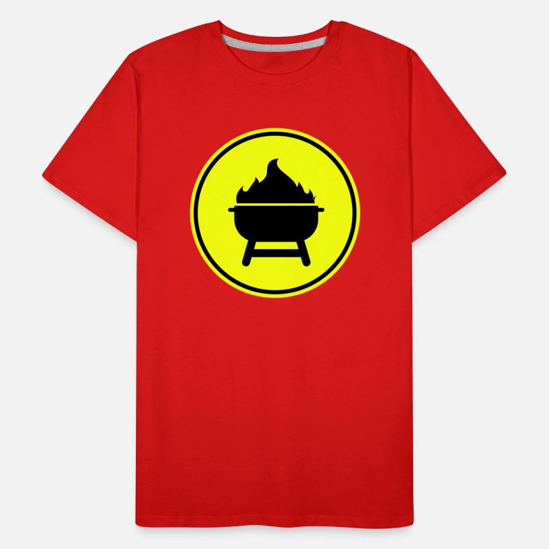 Icône Grill T-shirt bio Premium Homme