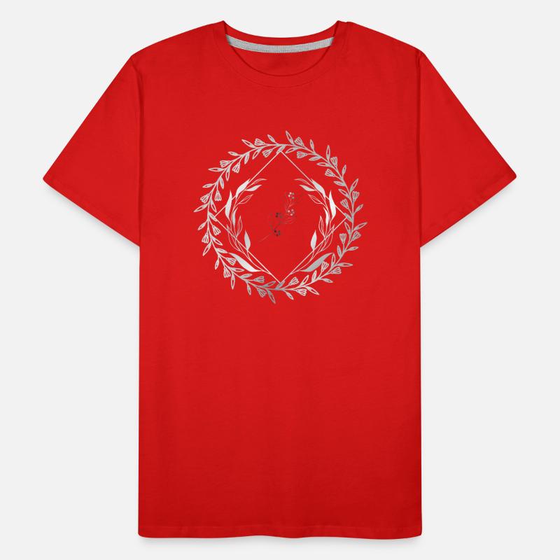 Silver ring Men's Premium Organic T-Shirt