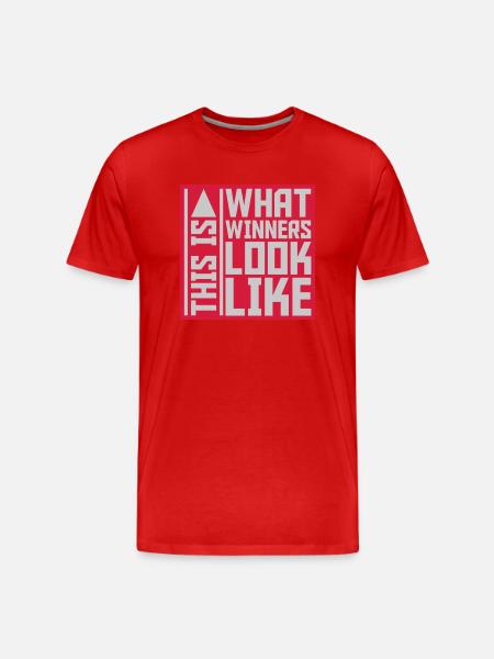 What Winners Look Like - Men's Premium Organic T-Shirt - red