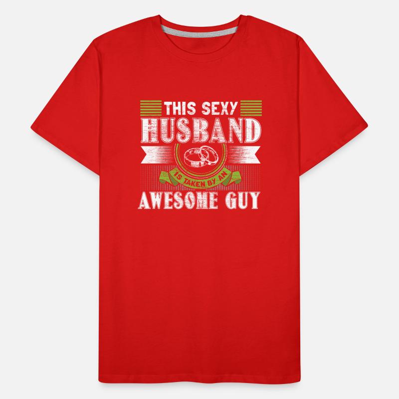 Homo Ehe Partnerschaft Männer Premium Bio T-Shirt