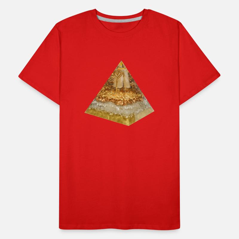 Pyramide de la clé d’or T-shirt bio Premium Homme