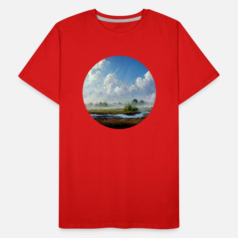 Le paradis dans le pays T-shirt bio Premium Homme