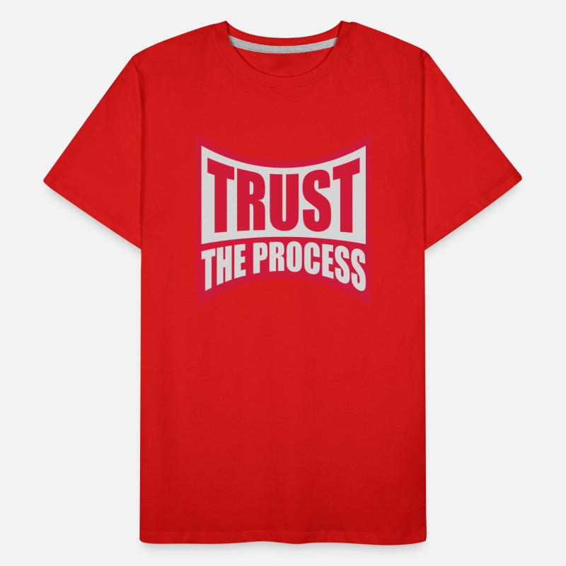 faire confiance au processus Devis T-shirt bio Premium Homme