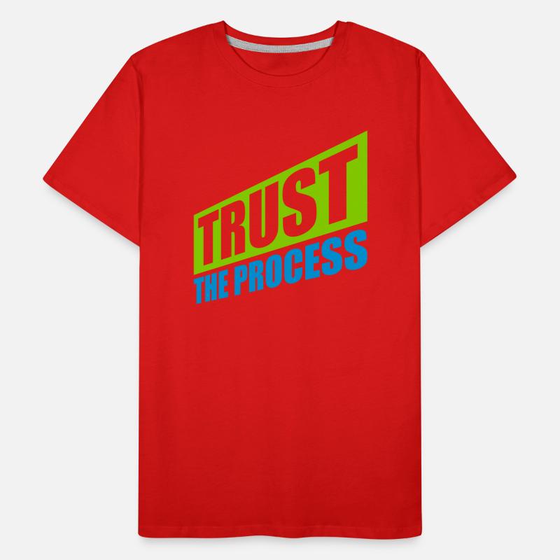 faire confiance au processus Devis T-shirt bio Premium Homme