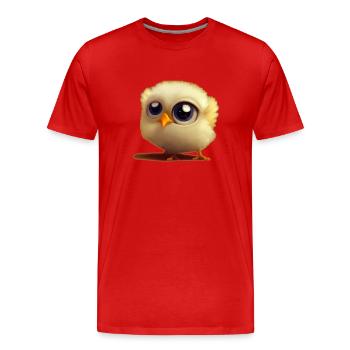 Kücken 3 - T-shirt bio Premium Homme - rouge - Devant - Damien (186cm)