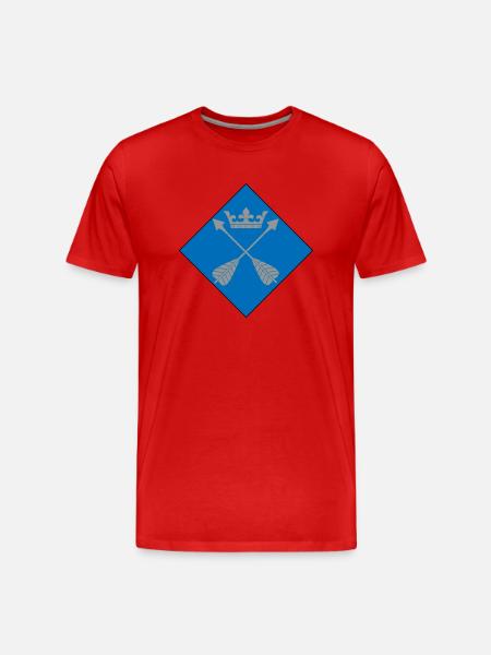 Dalarna - Men's Premium Organic T-Shirt - red