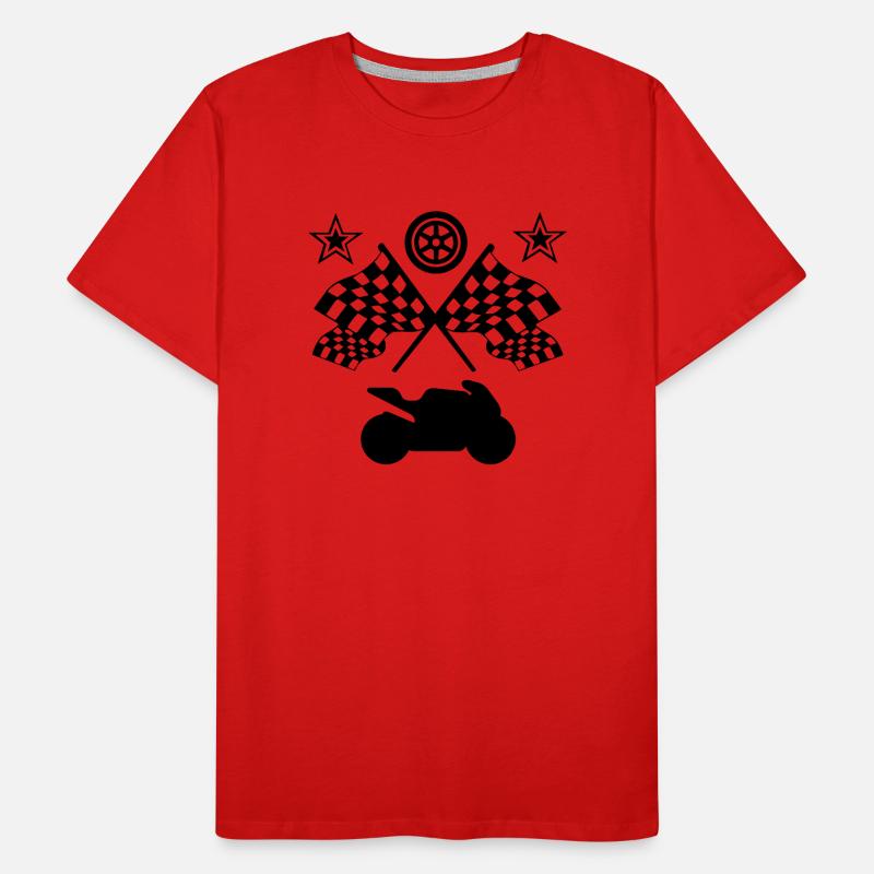 Motorcycle Men's Premium Organic T-Shirt