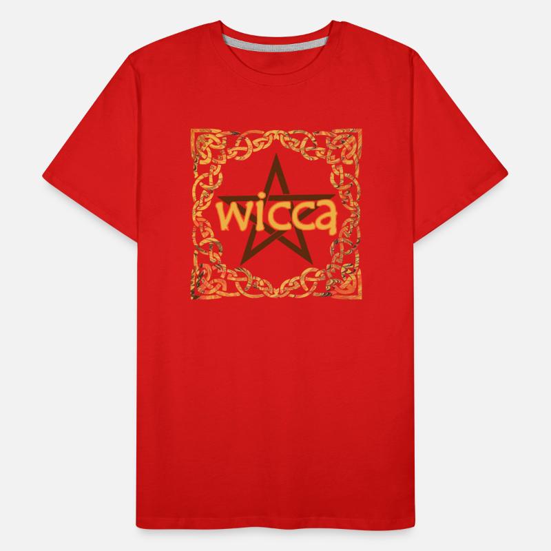 Celtic frame wicca e 118 Men's Premium Organic T-Shirt