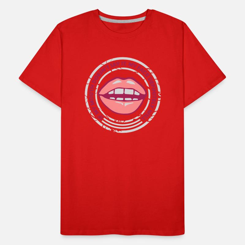 Mon visage le fera certainement T-shirt bio Premium Homme