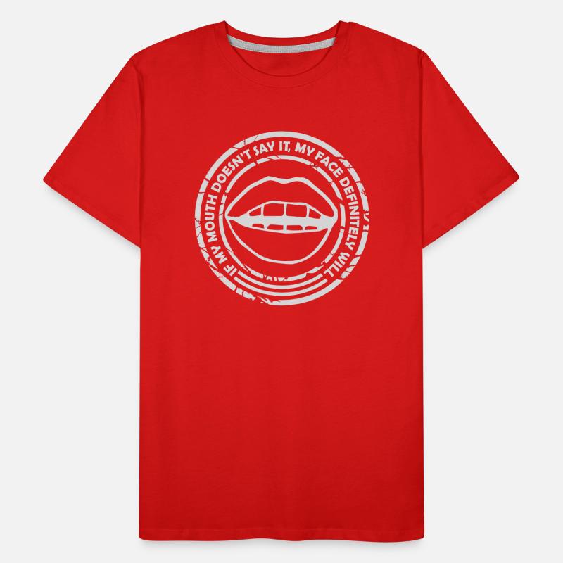 Mon visage le fera certainement T-shirt bio Premium Homme