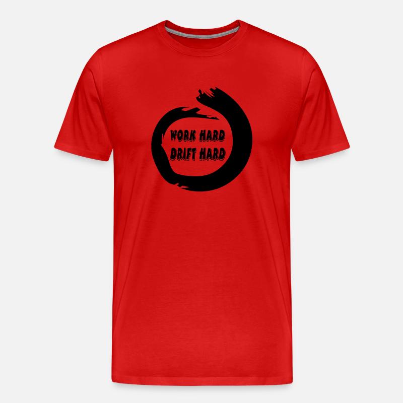 Auto - Männer Premium Bio T-Shirt - Rot