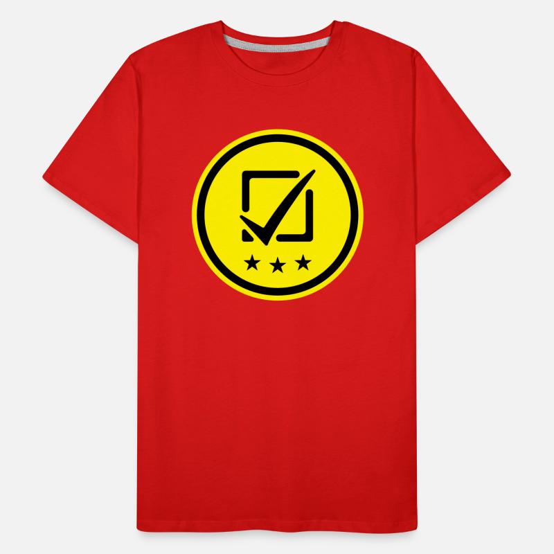 Cochez la case Vote T-shirt bio Premium Homme