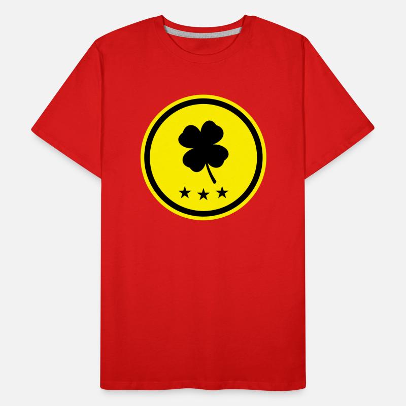 Bonheur de trèfle T-shirt bio Premium Homme