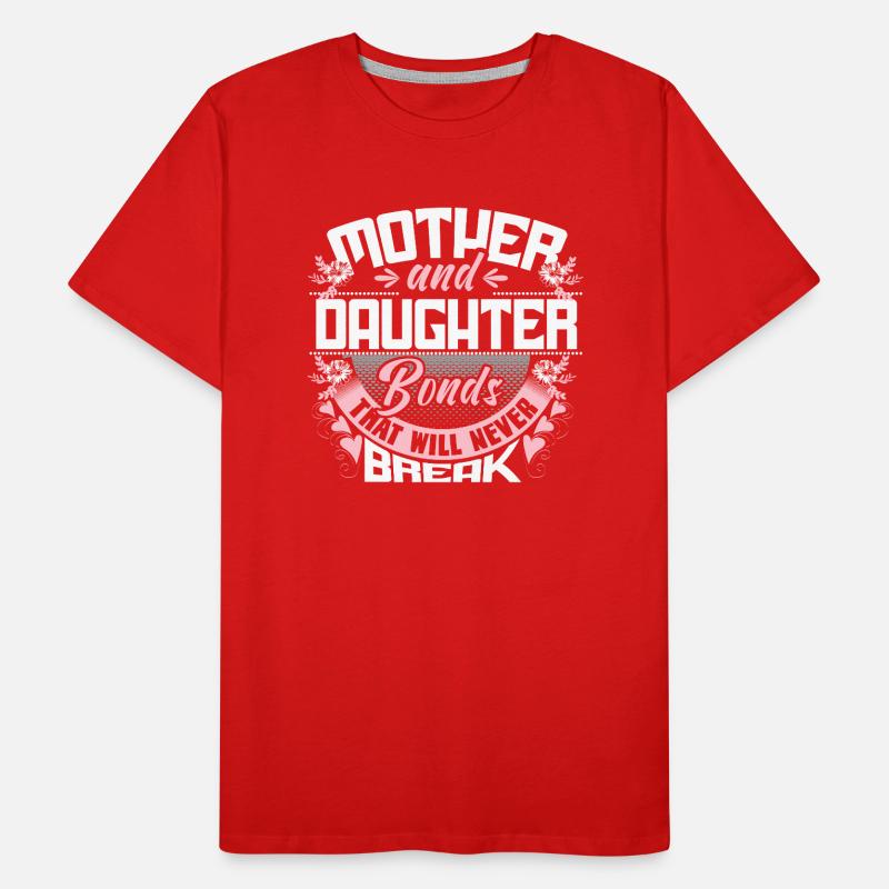 Idée cadeau de cohésion mère-fille T-shirt bio Premium Homme