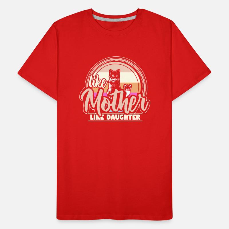 Mutter Tochter Muttertag Zusammenhalt Geschenk Männer Premium Bio T-Shirt