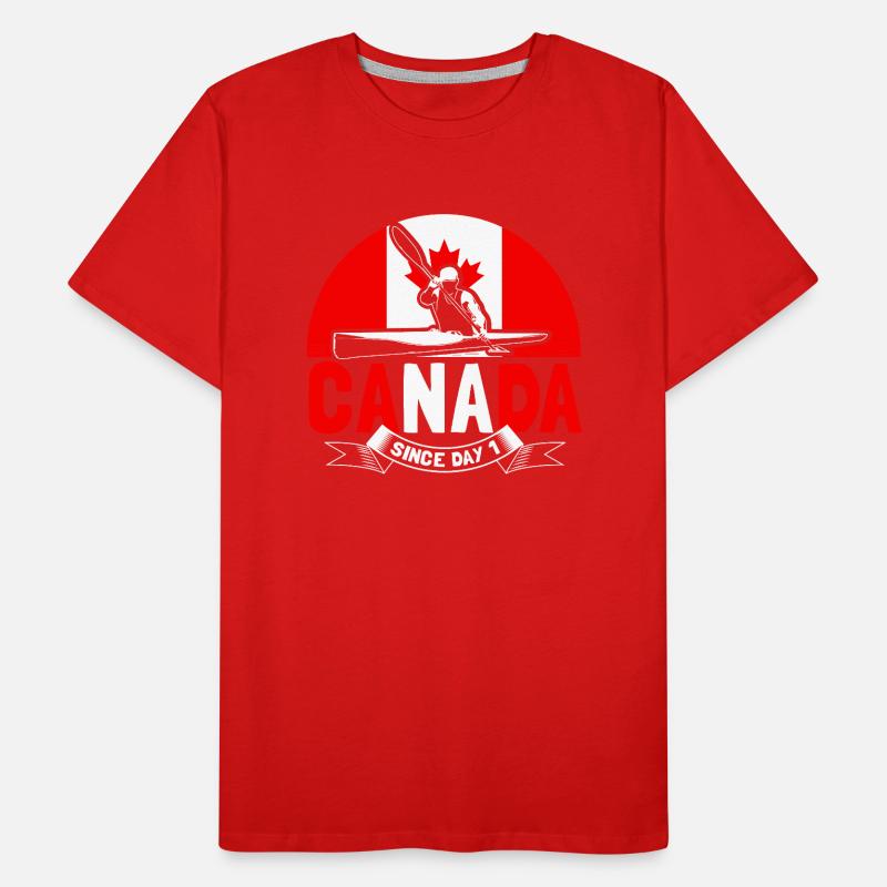 Canada Elk State Gift Men's Premium Organic T-Shirt