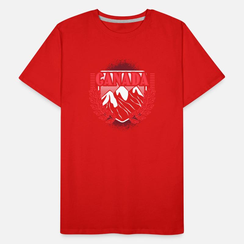 Canada Elk State T-shirt bio Premium Homme