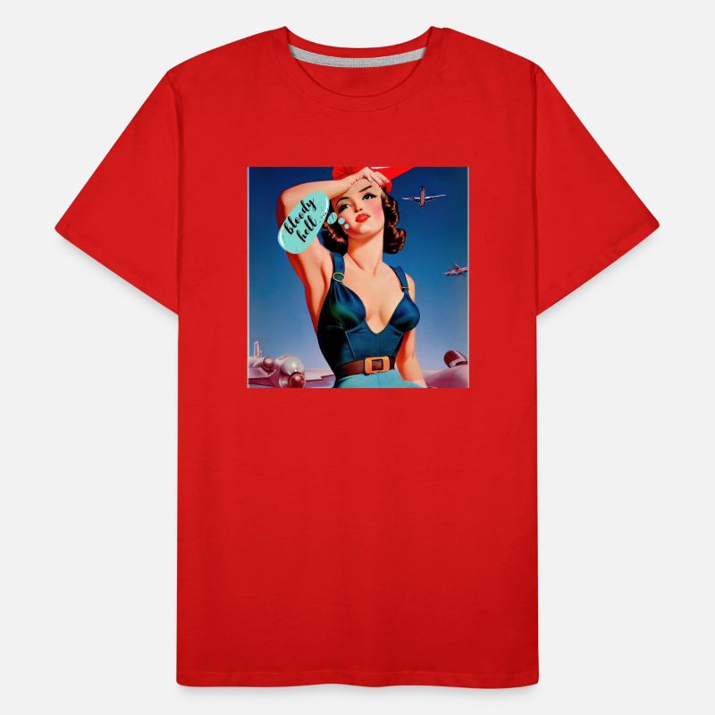 Bon sang... Conception de bandes dessinées T-shirt bio Premium Homme