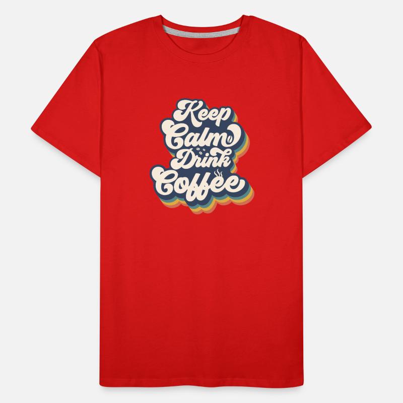 Coffee Männer Premium Bio T-Shirt