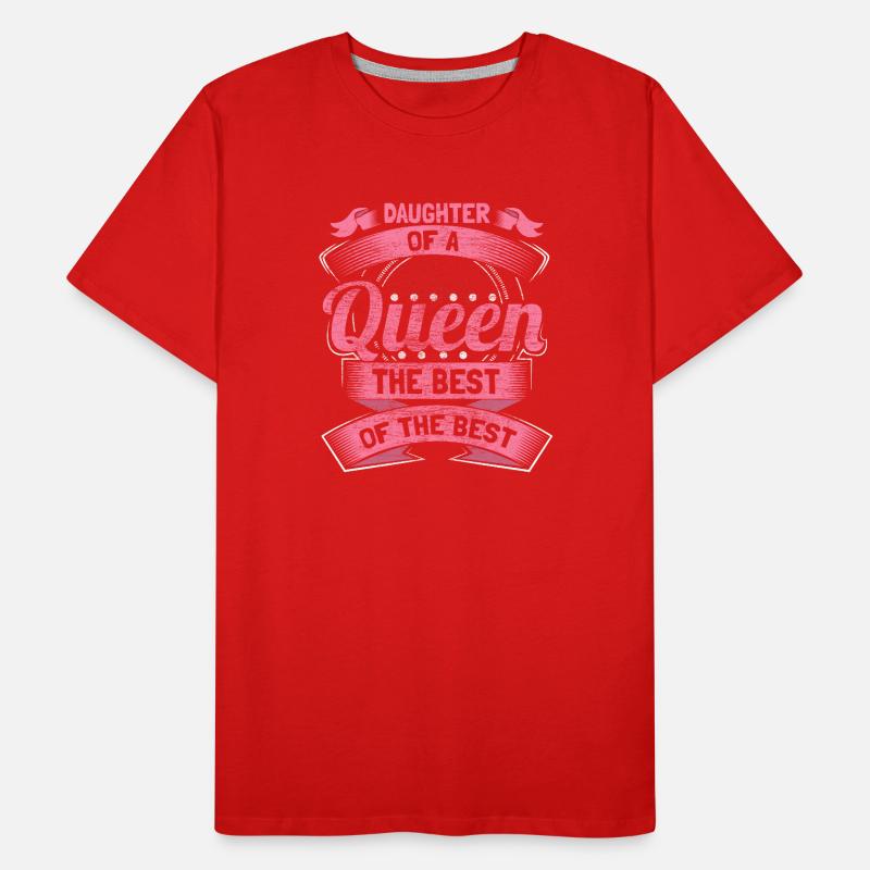 Tochter Mädchen Geschenkidee Männer Premium Bio T-Shirt