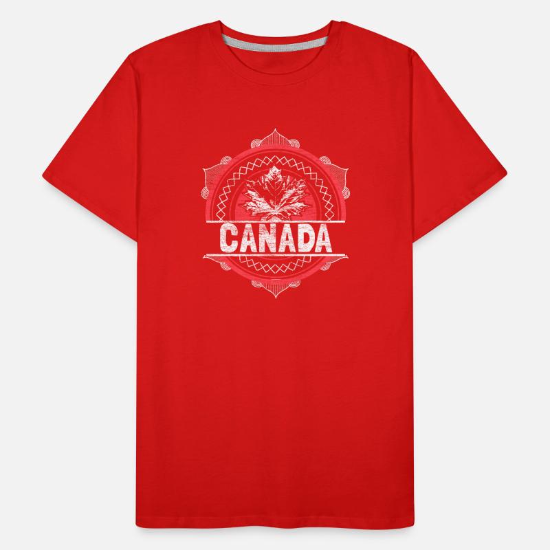 Canada Elk State T-shirt bio Premium Homme