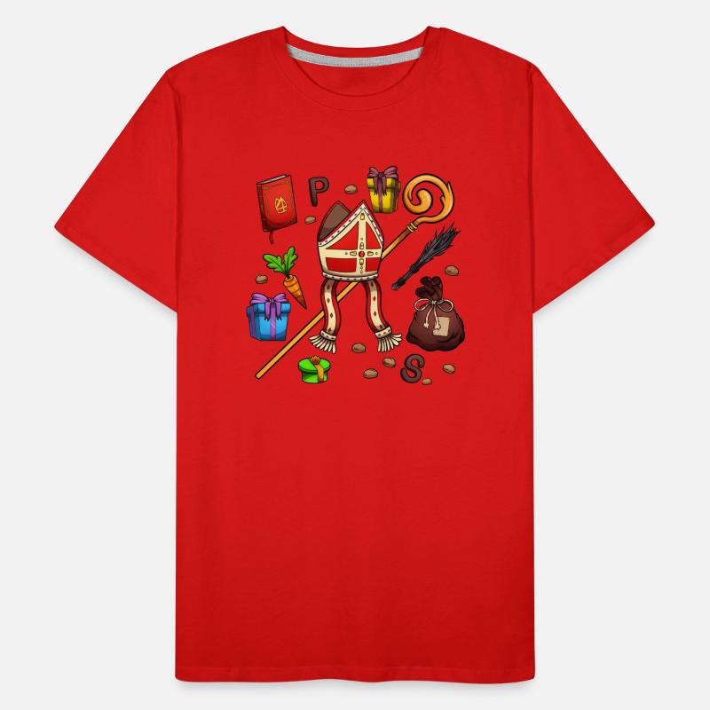 Éléments de Saint-Nicolas T-shirt bio Premium Homme
