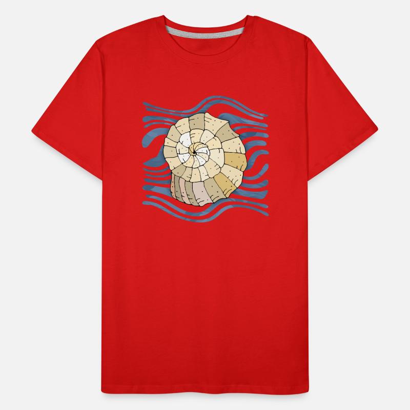 Shell Men's Premium Organic T-Shirt