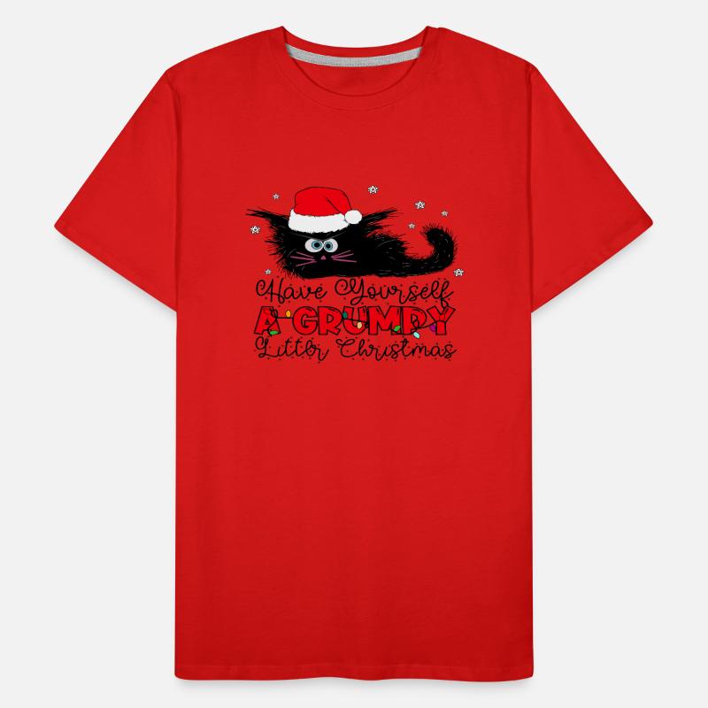 Have Yourself A Grumpy Litter Christmas Männer Premium Bio T-Shirt