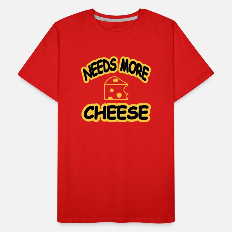 Käse Männer Premium Bio T-Shirt